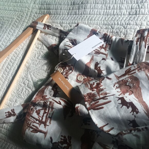 NWT Reformation Linen Anina Dress - Picture 5 of 5